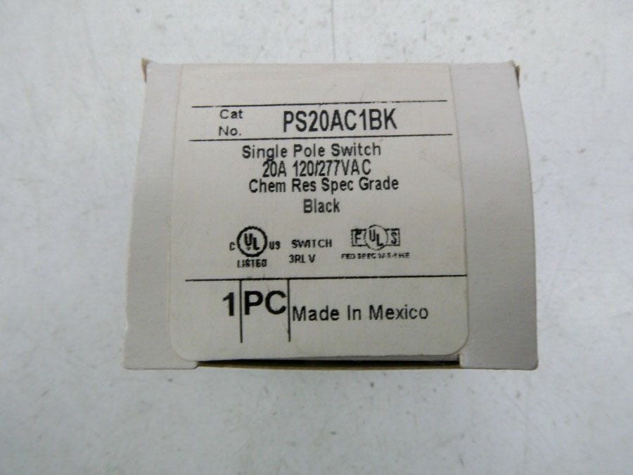 LEGRAND PS20AC1BK 120/277VAC 20A NSMP