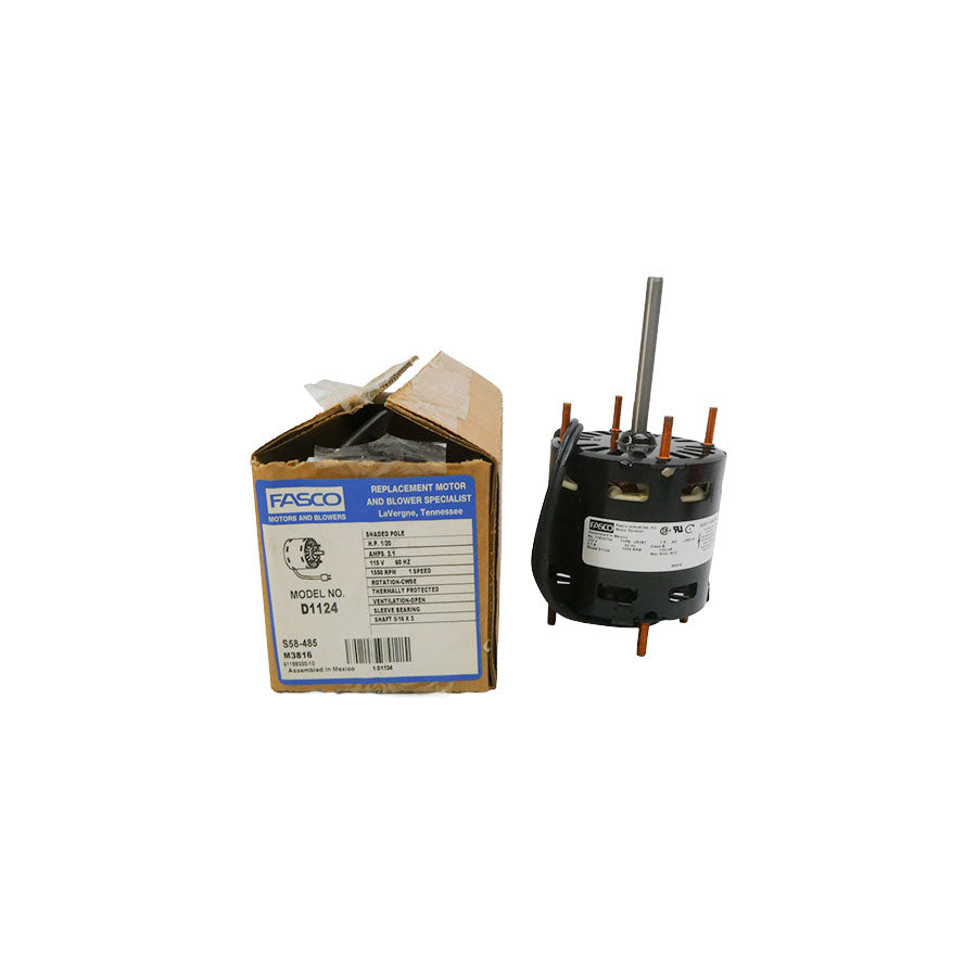 FASCO D1124 115V 2.1A NSMP