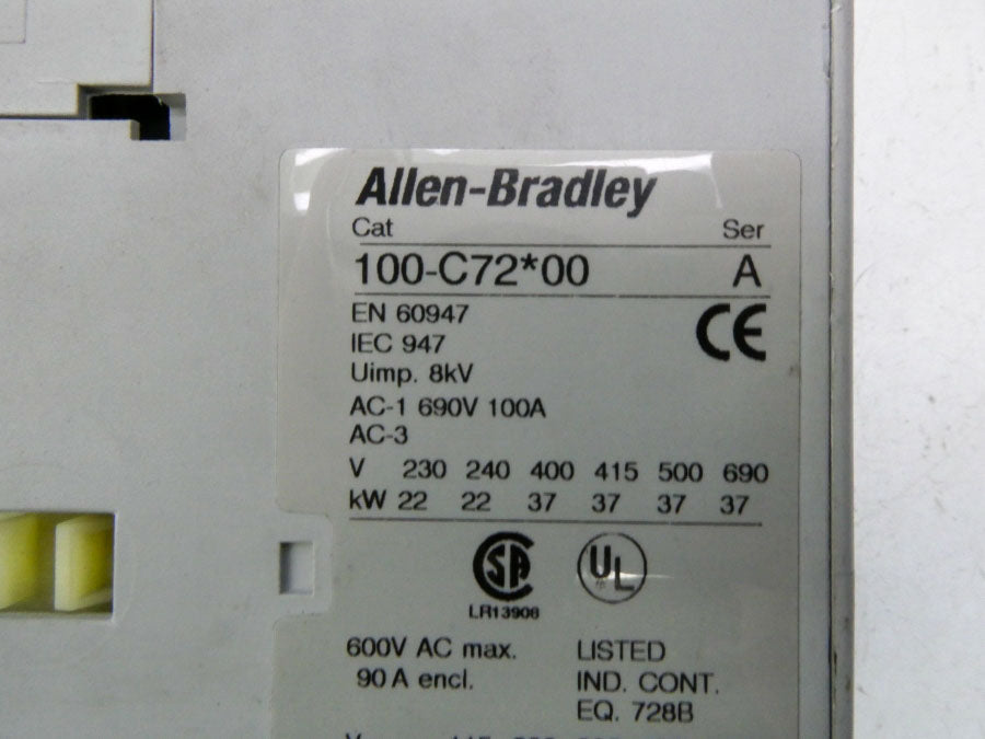 INDUSTRIAL SPARE PART 100-C72D00 SER. A 110/120V UNMP
