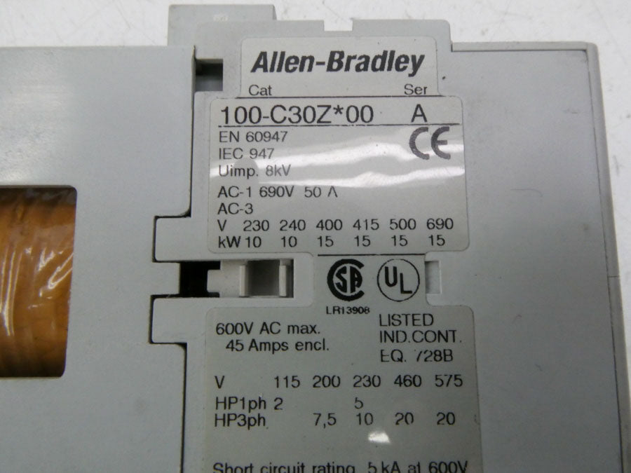 INDUSTRIAL SPARE PART 100-C30ZJ00 SER. A 24VDC NSNP
