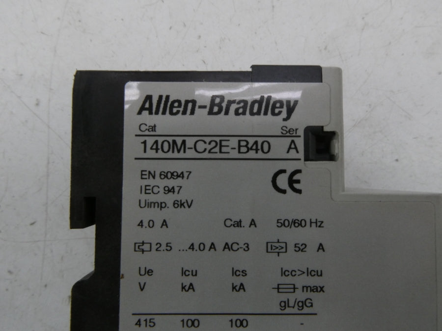 INDUSTRIAL SPARE PART 140M-C2E-B40 SER. A 2.5-4.0A NSNP