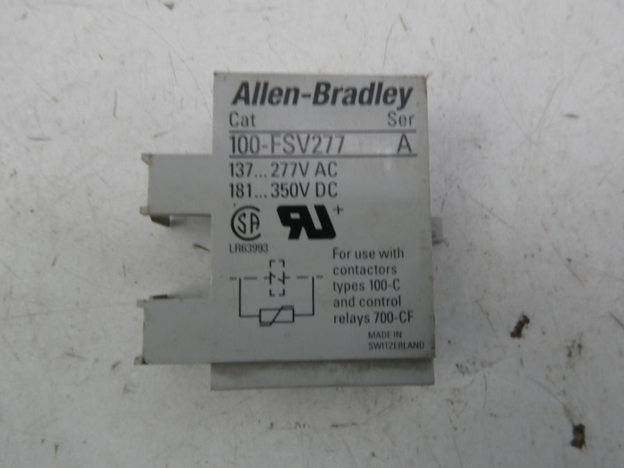 INDUSTRIAL SPARE PART 100-FSV277 SER. A 137-277VAC NSNP
