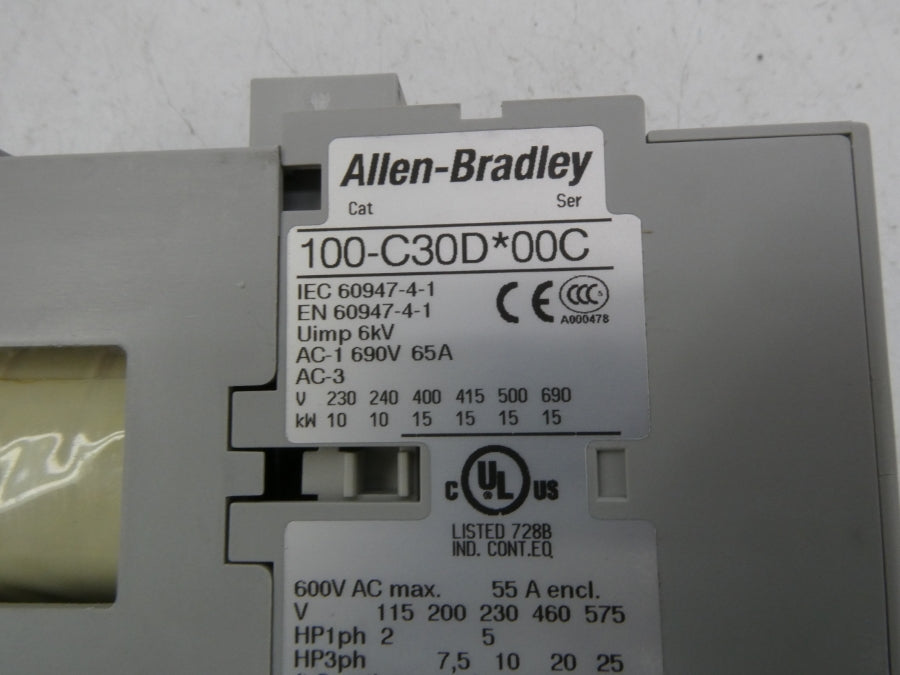 INDUSTRIAL SPARE PART 100-C30DJ00 SER. C 24VDC UNMP