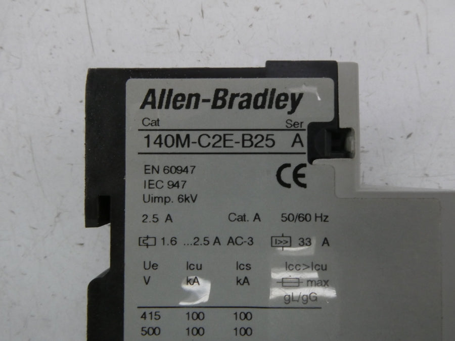 INDUSTRIAL SPARE PART 140M-C2E-B25 SER. A 1.6-2.5A UNMP