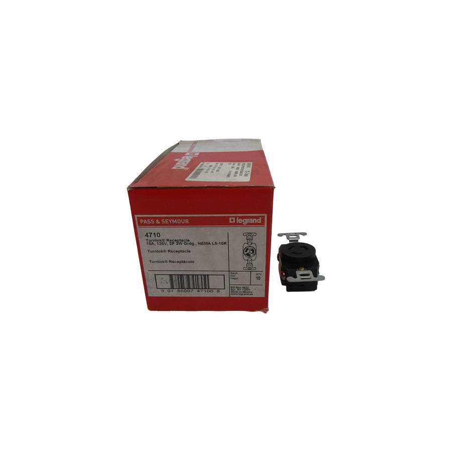 PASS & SEYMOUR 4710 125V 15A (PKG OF 5) NSMP