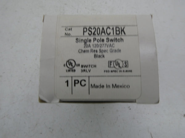 PASS & SEYMOUR PS20AC1BK 120/277VAC 20A NSMP