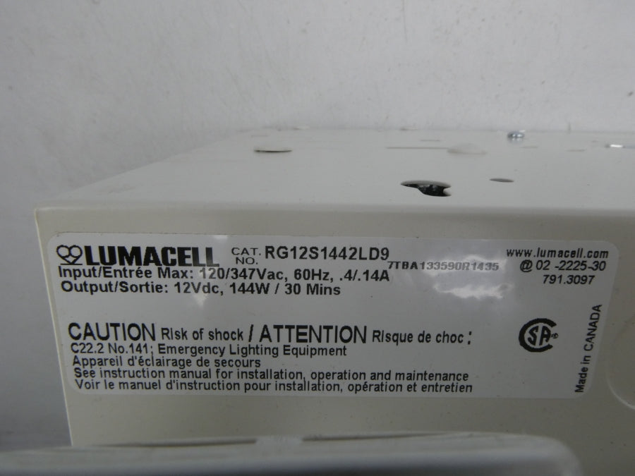 THOMAS & BETTS RG12S1442LD9 120/347VAC .4/.14A NSMP