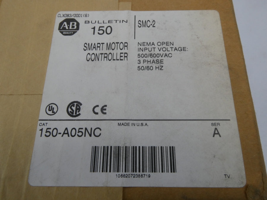 INDUSTRIAL SPARE PART 150-A05NC SER. A 500/600VAC (BR/WH) NSFS