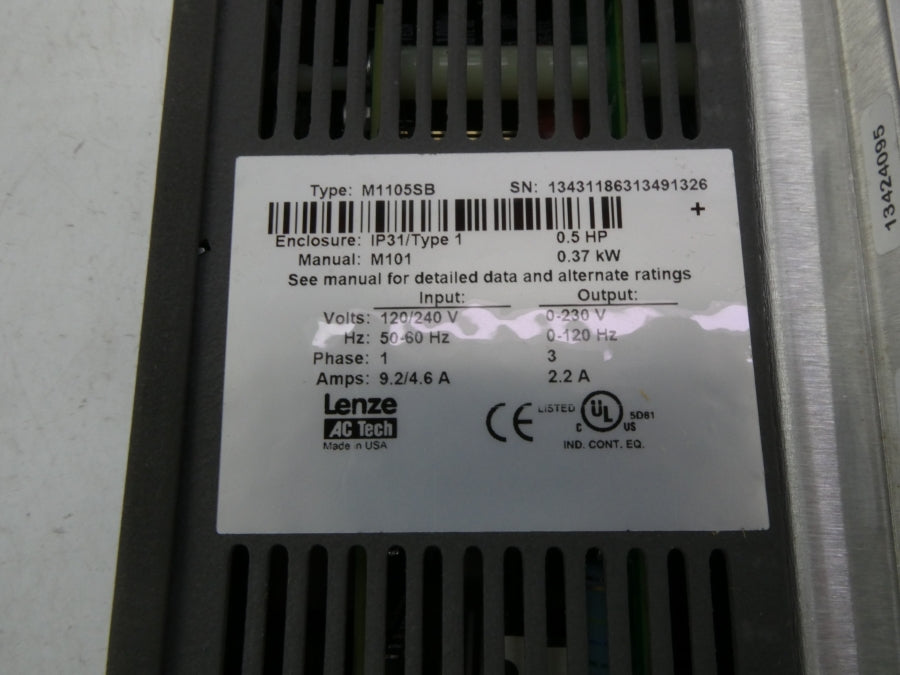 LENZE M1105SB 120/240V 4.6/9.2A NSMP