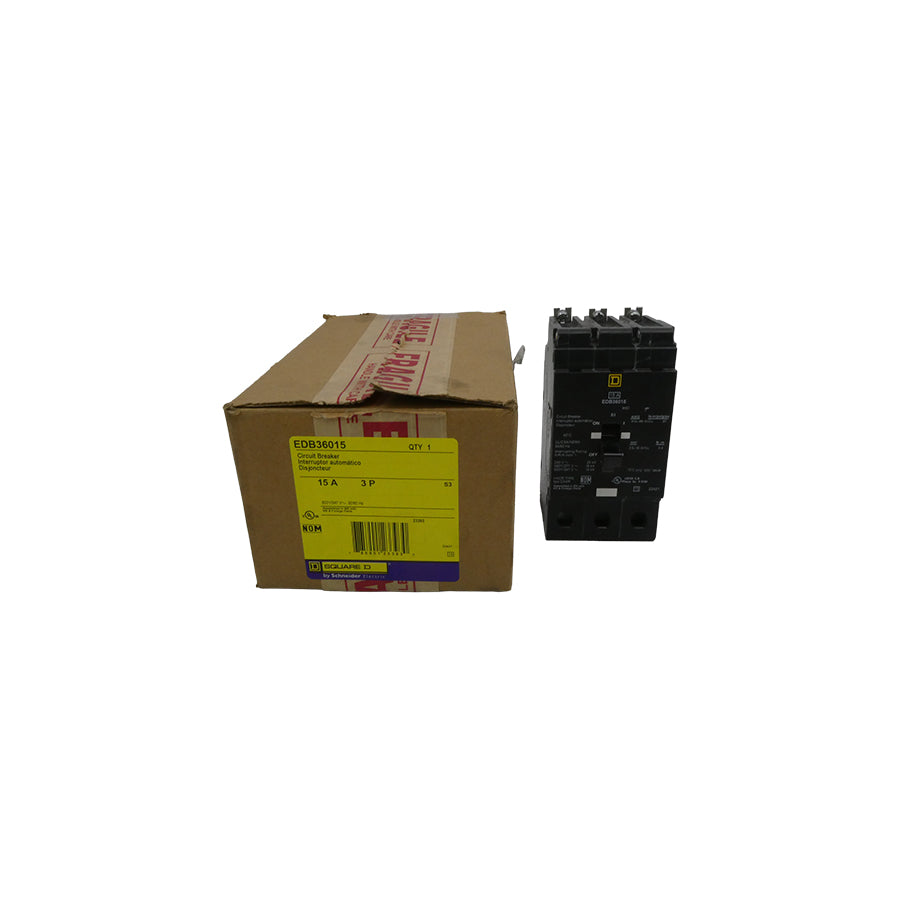 SQUARE D EDB36015 347V 15A NSMP
