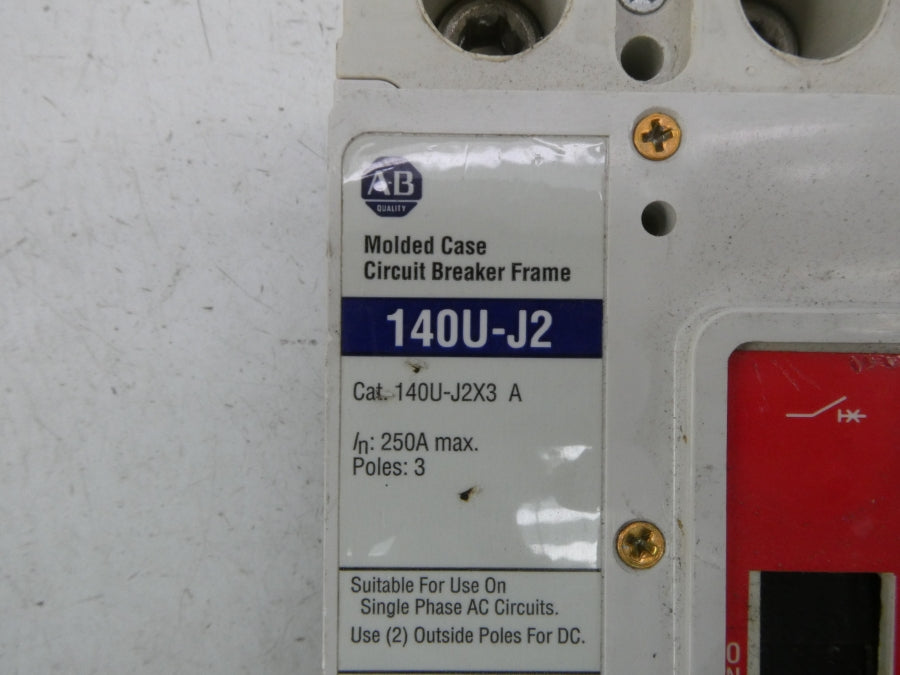 INDUSTRIAL SPARE PART 140U-J2X3 SER. A 250A NSNP