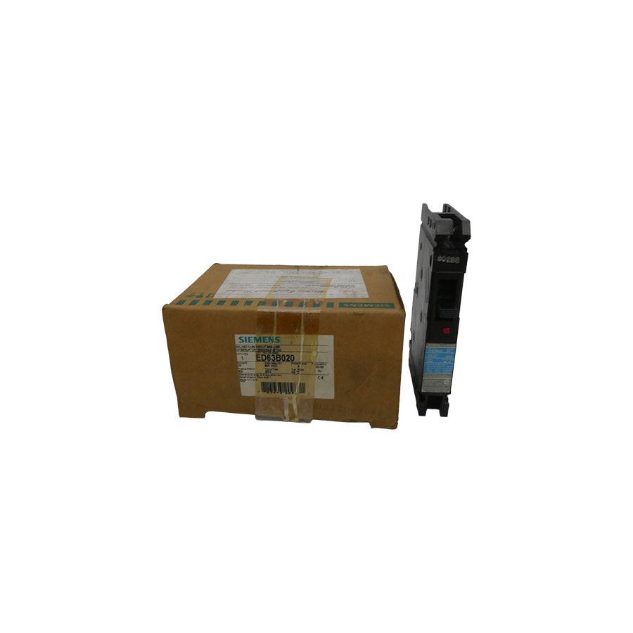 SIEMENS ED63B020 600VAC 20A (PKG OF 3) NSMP