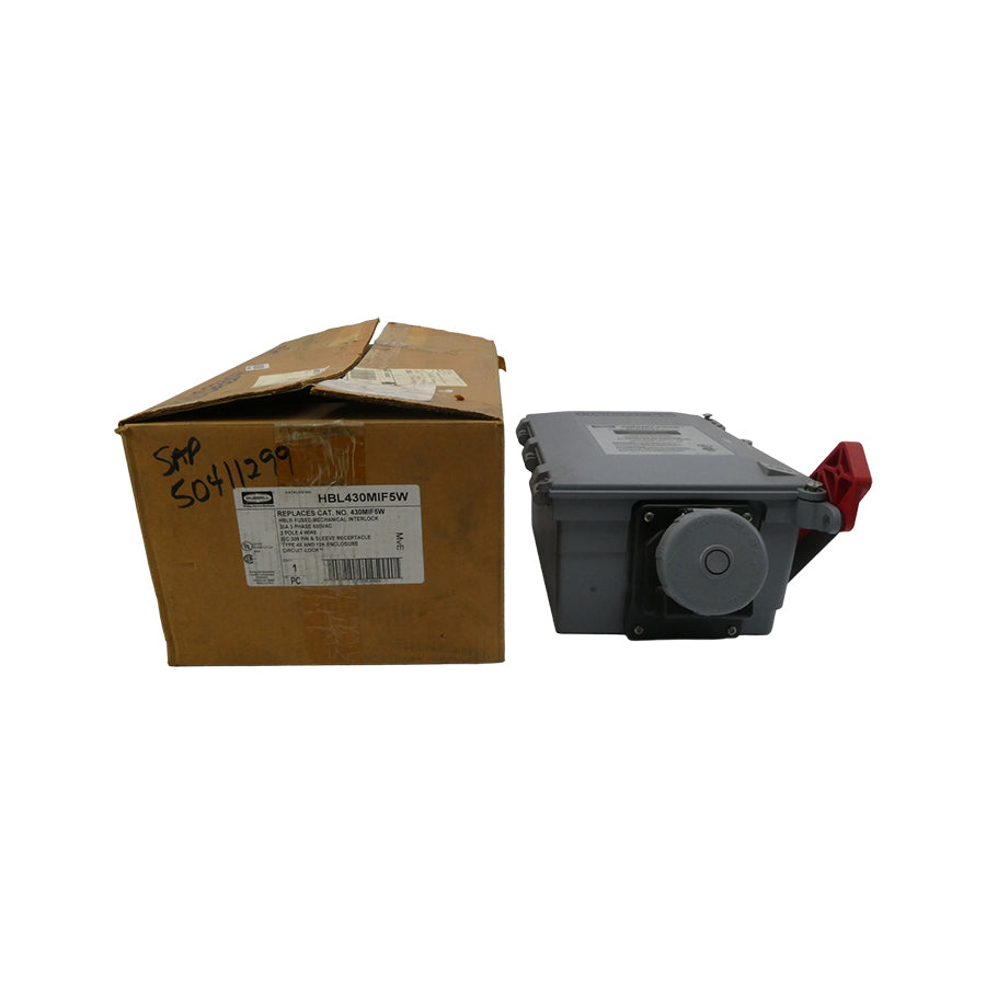 HUBBELL HBL430MIF5W 600VAC 30A NSMP