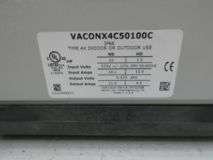 VACON VACONX4C50100C 575V 14.1A NSMP