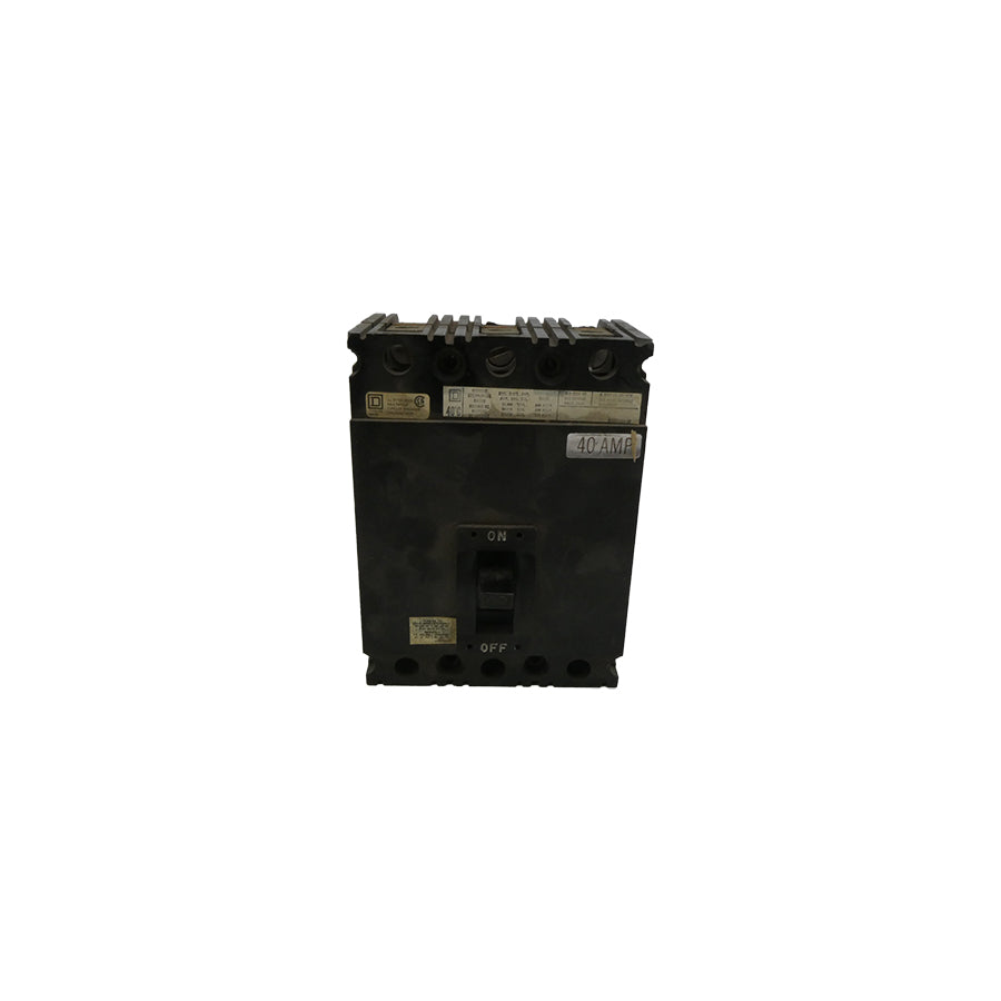 SQUARE D FA34040 600VAC 40A (BLACK) NSNP