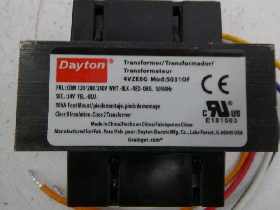 DAYTON 4VZE8G 5031OF 120/240V NSMP