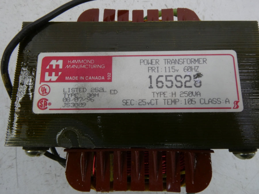 HAMMOND MANUFACTURING 165S25 115V NSMP