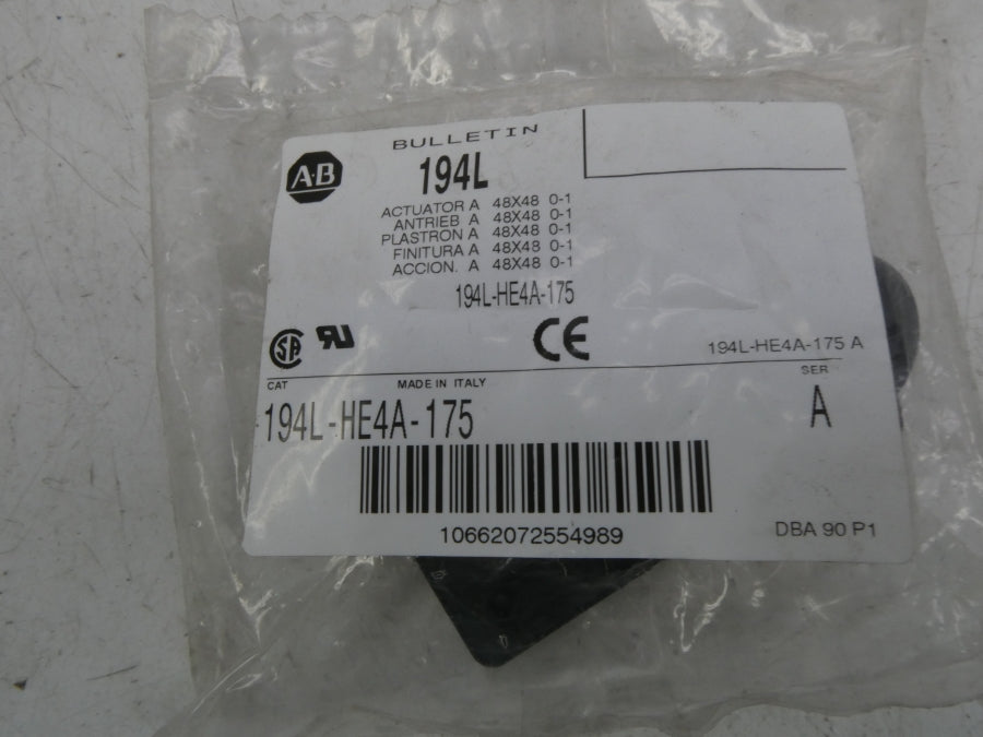 INDUSTRIAL SPARE PART 194L-HE4A-175 SER. A NSMP