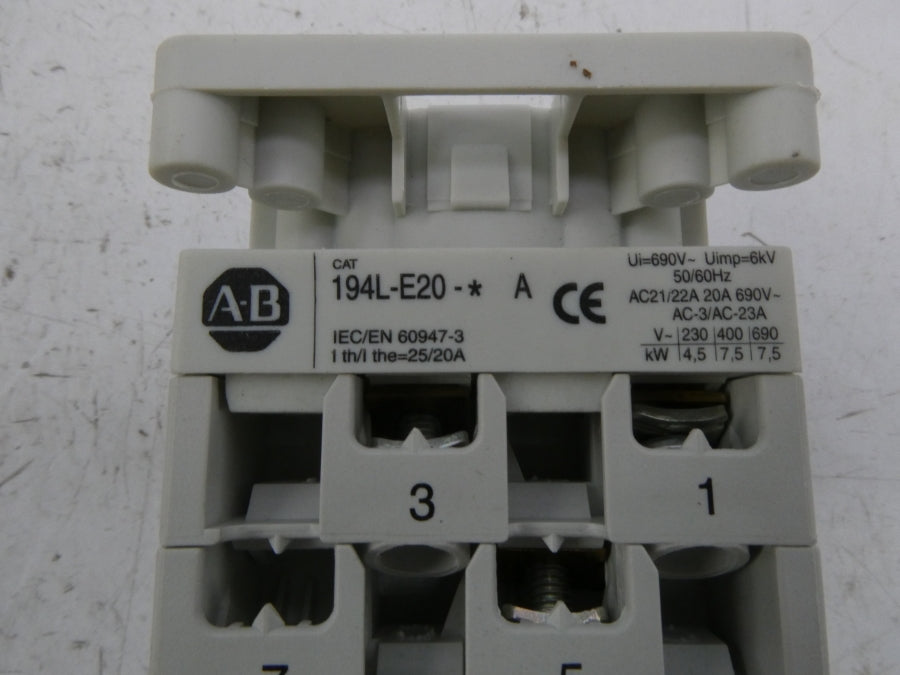INDUSTRIAL SPARE PART 194L-E20-1753 SER. A (BR/WH) NSMP