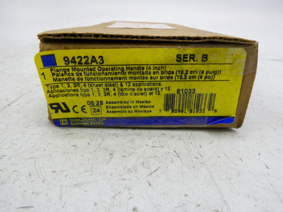 SQUARE D 9422A3 SER. B NSFS