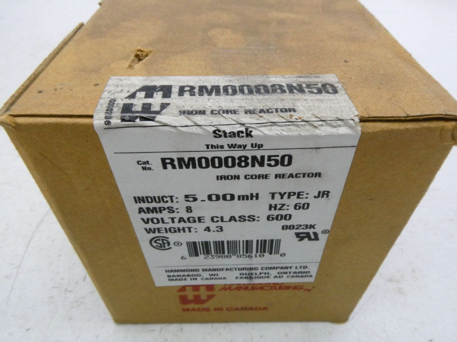 HAMMOND MANUFACTURING RM0008N50 600V 8A NSFS