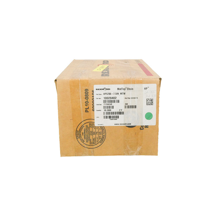 REXNORD 10028402 HP5706-7.5IN-MTW 10FT NSMP