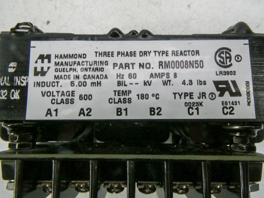 HAMMOND MANUFACTURING RM0008N50 600V 8A NSMP
