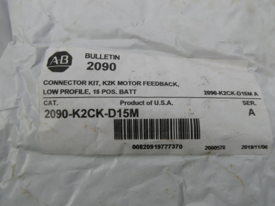 INDUSTRIAL SPARE PART 2090-K2CK-D15M SER. A NSMP