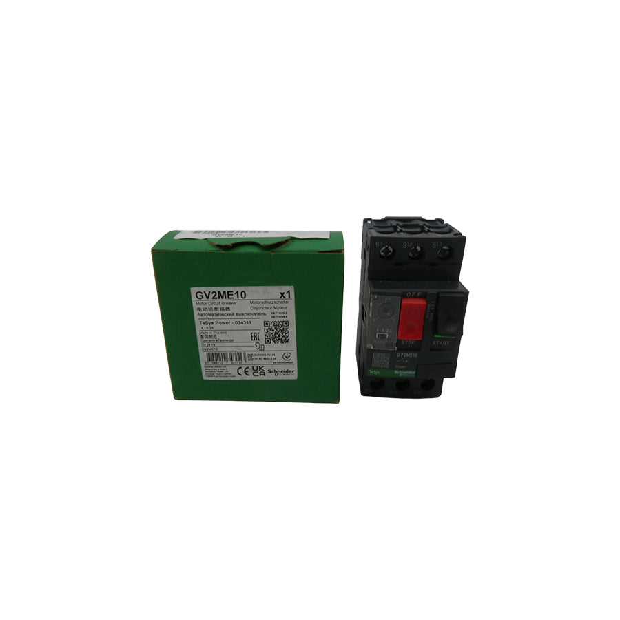 SCHNEIDER ELECTRIC GV2ME10 4-6.3A (BLACK) NSMP