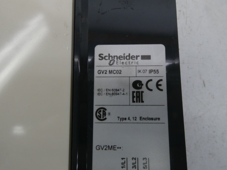 SCHNEIDER ELECTRIC GV2MC02 NSNP