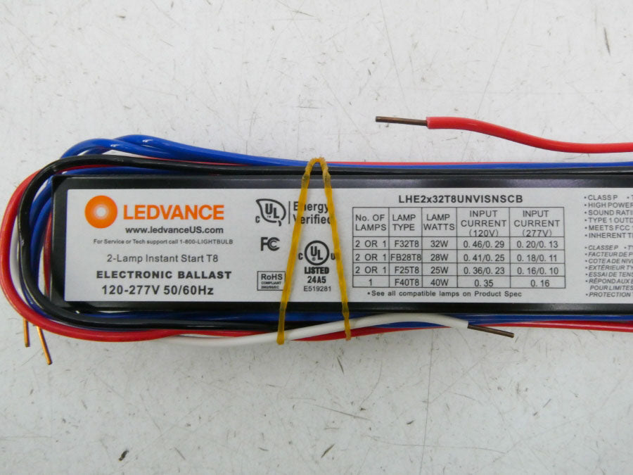 LEDVANCE LHE2X32T8UNVISNSCB 120-277V NSNP