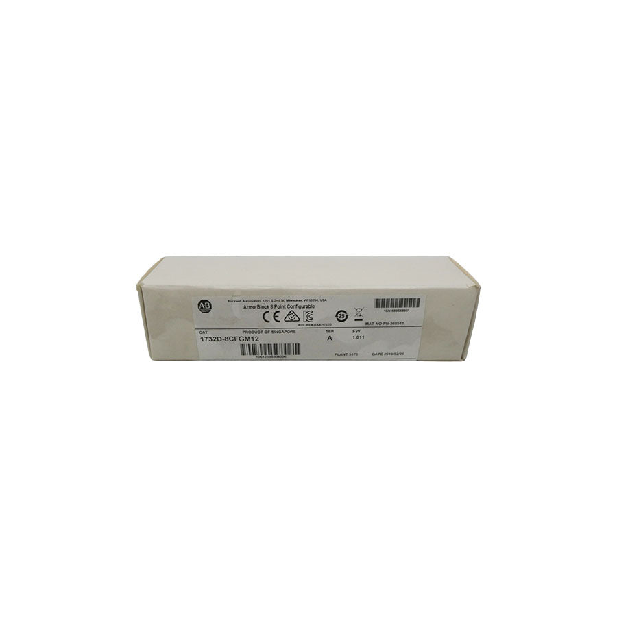 INDUSTRIAL SPARE PART 1732D-8CFGM12 SER. A F/W 1.011 DATE: 2019 NSFS