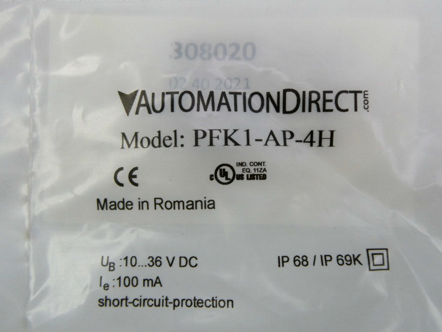 AUTOMATION DIRECT PFK1-AP-4H 10-36VDC NSMP