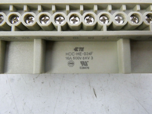 TE HDC-HE-024F 500V 16A NSNP