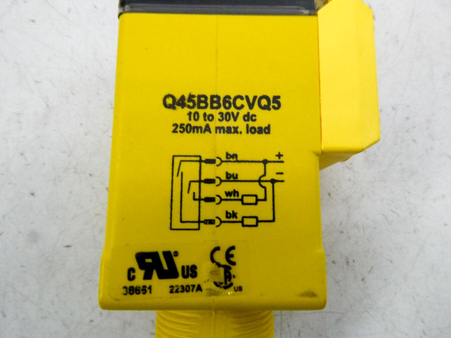 BANNER ENGINEERING Q45BB6CVQ5 10-30VDC NSNP