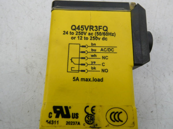 BANNER ENGINEERING Q45VR3FQ 24-250VAC NSNP