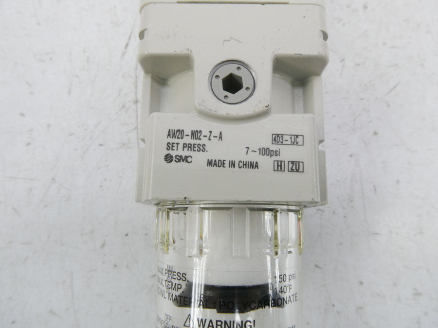 SMC AW20-N02-Z-A 7-100PSI NSNP