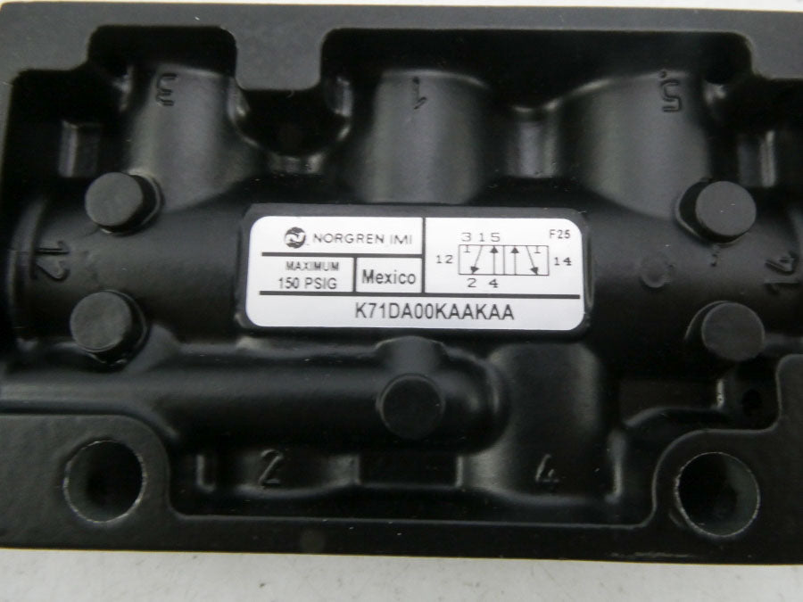 NORGREN K71DA00KAAKAA 150PSI NSNP