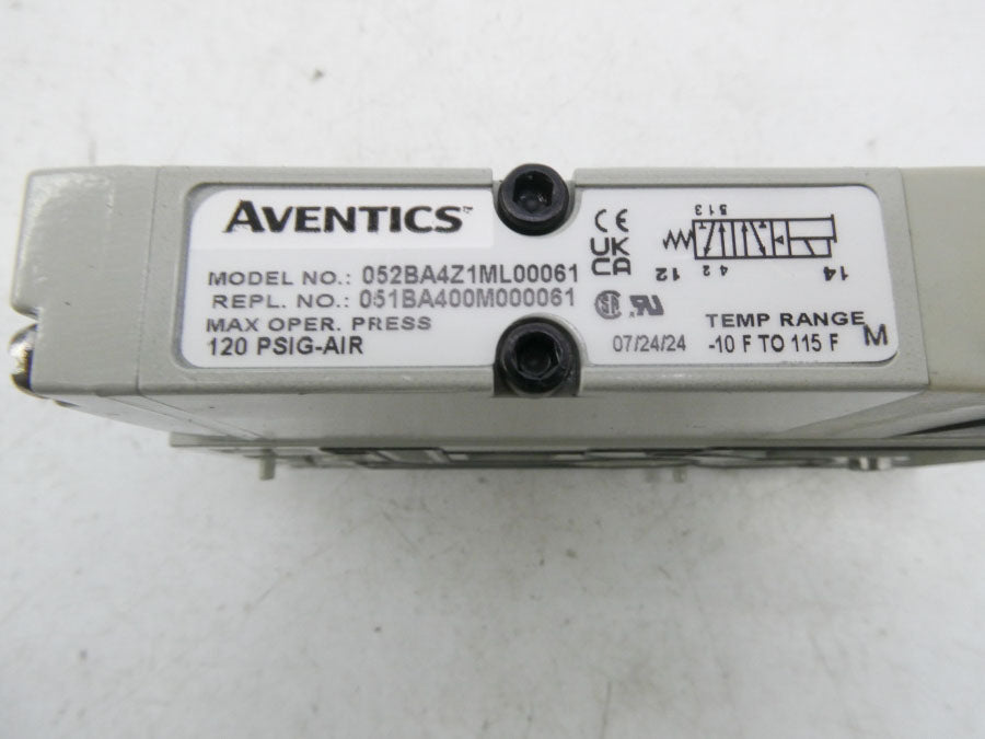 AVENTICS 052BA4Z1ML00061 120PSI NSNP