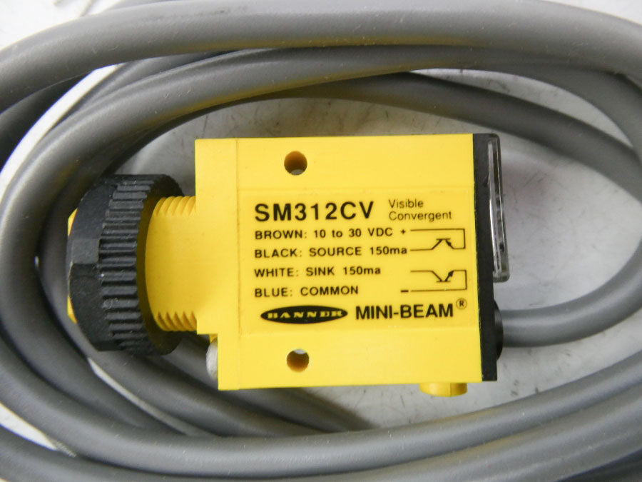 BANNER ENGINEERING SM312CV 10-30VDC NSNP
