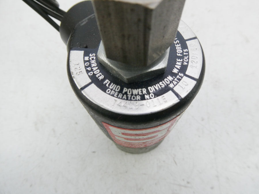 SCHRADER FLUID POWER 74413-0015 120V NSNP