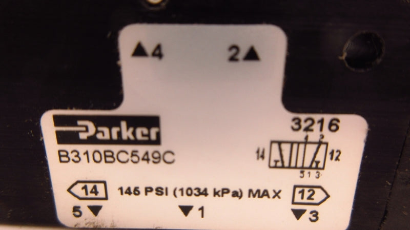 PARKER B310BC549C 145PSI NSNP