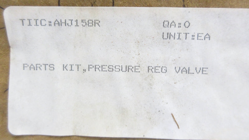 SPARE PART KIT AHJ158R NSMP