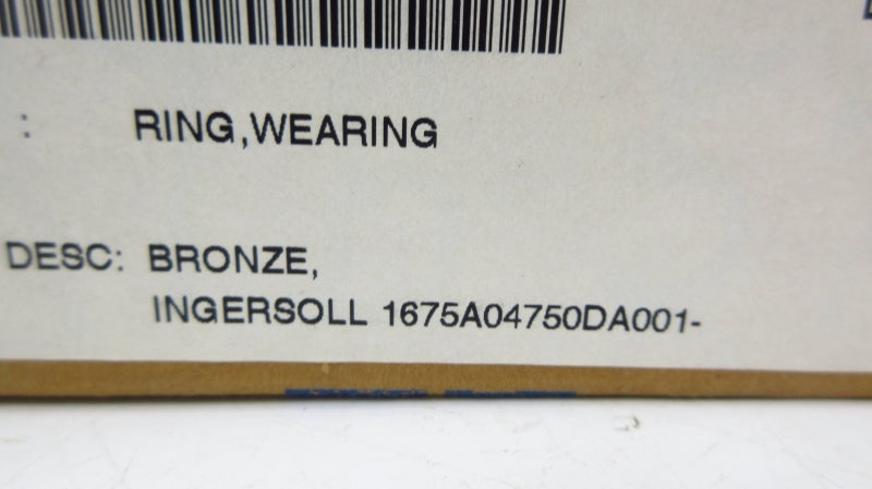 INGERSOLL RAND 167A04750DA001 NSFS