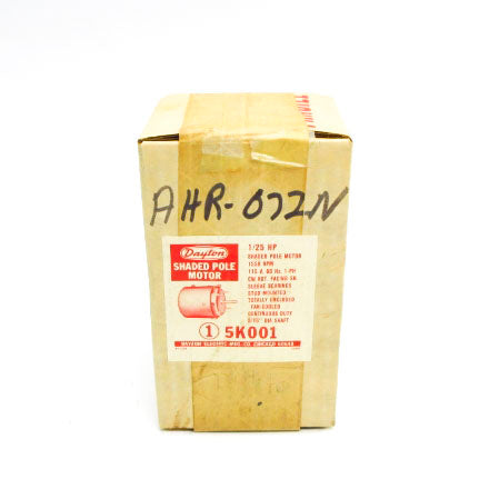 DAYTON 5K001 115V 1.5A 5/16" NSFS
