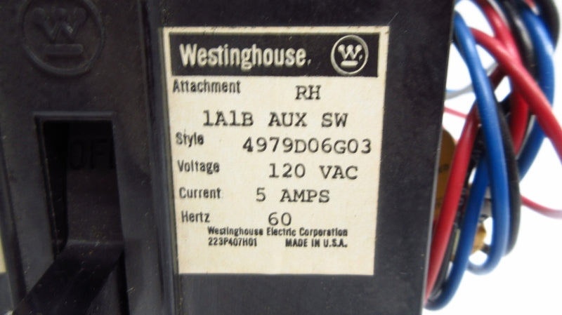 WESTINGHOUSE FB2020PL 600VAC 20A NSNP