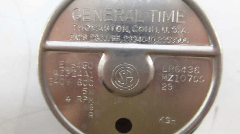 GENERAL TIME A2324A1 E15450 240V NSNP