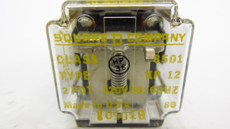 SQUARE D 8501KP12 SER. D 120V 10A NSMP