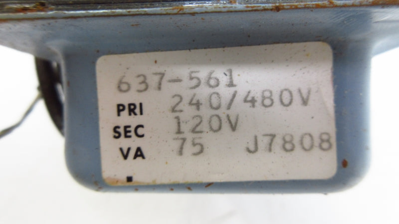 JEFFERSON ELECTRIC 637-561 240/480V UNMP