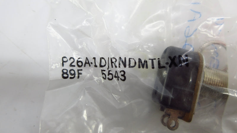 CARLINGSWITCH P26A-1D/RNDMTL-XN NSMP